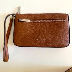 Kate Spade Brown Wristlet